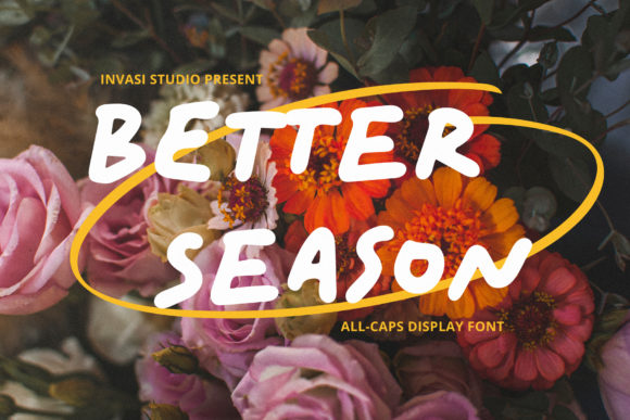 Discover Better Season: A Friendly Display Font for Modern Design