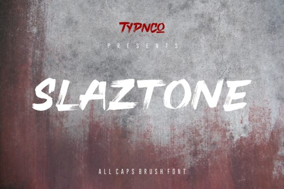 Exploring Slaztone: A Typeface with Raw, Hand-Drawn Energy