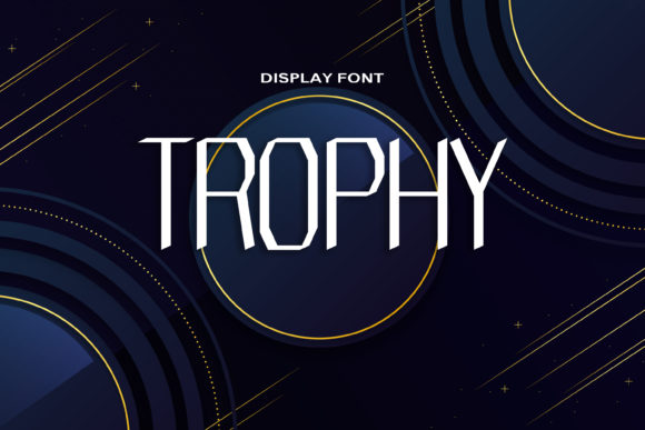 Exploring Trophy: A Geometric Display Font for Modern Design