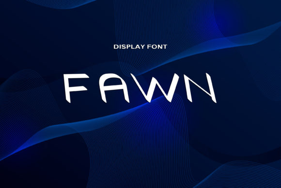 Fawn: A Display Font for Futuristic and Fun Designs