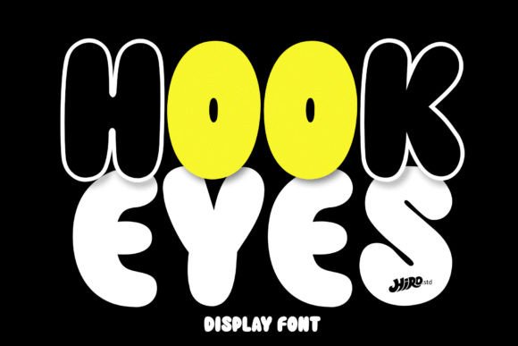 Hook Eyes: A Bold Typeface for Striking Visuals