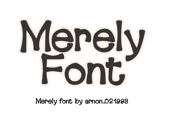 Merely: The Modern Display Font with a Whimsical Touch